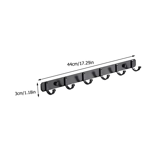 Ipetboom Wandhaken aus Hochwertigem Aluminium Wandmontage hakenleiste Vielseitiger Handtuchhalter für Badezimmer Küche Schlafzimmer und Flur Schwarzes Retro design Langlebig und Praktisch Ipetboom Wandhaken aus Hochwertigem Aluminium Wandmontage hakenleiste Vielseitiger Handtuchhalter für Badezimmer Küche Schlafzimmer und Flur Schwarzes Retro design Langlebig und Praktisch von Ipetboom