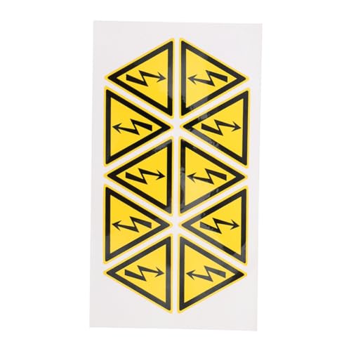 Ipetboom Warnetiketten Elektrische Gefahren Warnaufkleber Langlebig Selbstklebend PP Material für Industrieanlagen Lager Büro Sicherheitsschilder Ipetboom Warnetiketten Elektrische Gefahren Warnaufkleber Langlebig Selbstklebend PP Material für Industrieanlagen Lager Büro Sicherheitsschilder von Ipetboom