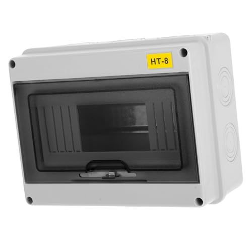 Ipetboom Wasserdichte Außenanschlussdose mit Integriertem Schutzschalter Wetterfeste Verteilerdose aus Robustem Große Kapazität für Mehrfachgeräte Sichere Schutzbox für Garten und Haushalt von Ipetboom