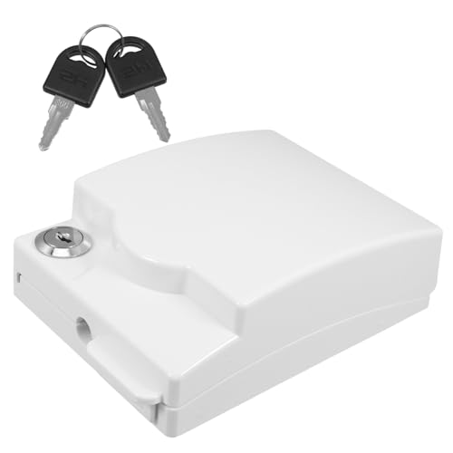 Ipetboom Wasserdichte Steckdosenabdeckung Einbaukasten mit Spritzschutz Weiß Kunststoff Steckdosenschutz für Küche Badezimmer Schlafzimmer von Ipetboom