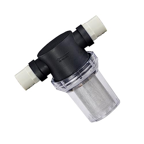 Ipetboom Wasserdichter Hochdruck Wasserfilter mit PVC und Mesh Sieb Langlebiger Kunststoff Gartenfilter für Gartenschläuche und Hochdruckreiniger Einfach zu Reinigen für Außenbereich und von Ipetboom