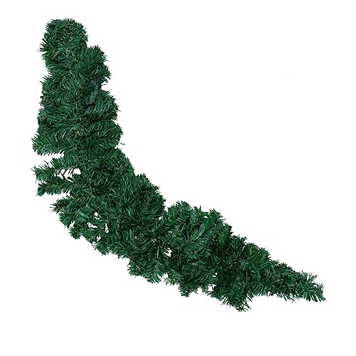Ipetboom Weihnachtsgirlande Dekoration Künstliche Grüne Tannenzweige für Festliche Anlässe Hochzeiten und DIY Dekorationen Einfach zu Befestigen an Wand Fenster Tür oder Flur von Ipetboom