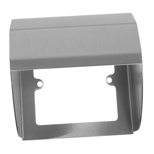 Ipetboom Wetterfeste Edelstahl Steckdosenbox Wasserdichter Schutz für Außenbereiche Robustes Gehäuse für Elektrische Anschlüsse Geeignet für Ladestationen Fahrzeug-stecker von Ipetboom