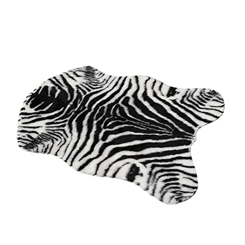 Ipetboom Zebramuster Badvorleger rutschfeste Bodenmatte mit Wasserabsorption für Badezimmer Schlafzimmer und Wohnräume Einzigartiges und Design von Ipetboom
