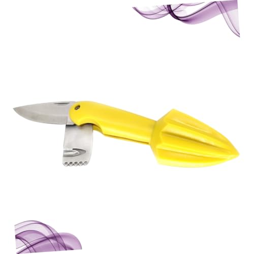 Ipetboom Zitronenpresse Handlicher Zitronenentsafter mit und Zesten Effizienter Haushalts saftpresse aus Leichtem Material Einfach zu Reinigen Gelb Ipetboom Zitronenpresse Handlicher Zitronenentsafter mit und Zesten Effizienter Haushalts saftpresse aus Leichtem Material Einfach zu Reinigen Gelb von Ipetboom