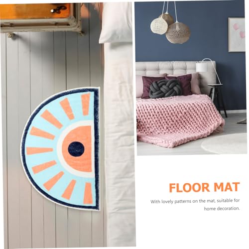 Ipetboom rutschfeste Saugfähige Badematte aus Dickem Weichem Material Waschbarer Badezimmerteppich Halbkreisförmiger Badvorleger für Dusche und Wc Praktischer Dekorativer Fußmatte Ipetboom rutschfeste Saugfähige Badematte aus Dickem Weichem Material Waschbarer Badezimmerteppich Halbkreisförmiger Badvorleger für Dusche und Wc Praktischer Dekorativer Fußmatte von Ipetboom