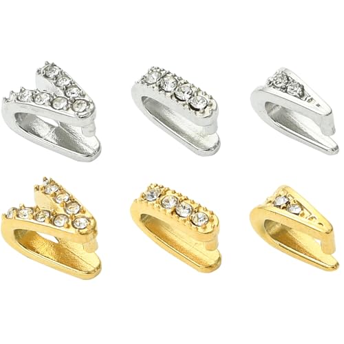 Ipotkitt 6 Stück 6 Stile 304 Edelstahl mit Strass Eispickel Quetschbügel Karabinerhaken Baumeln Perlen Charm Verbinder Findings für DIY Handwerk Armbänder Halsketten Schmuck Ipotkitt 6 Stück 6 Stile 304 Edelstahl mit Strass Eispickel Quetschbügel Karabinerhaken Baumeln Perlen Charm Verbinder Findings für DIY Handwerk Armbänder Halsketten Schmuck von Ipotkitt