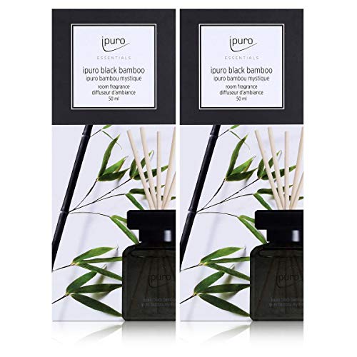 Essentials by Ipuro black bamboo 50ml Raumduft (2er Pack) von Ipuro