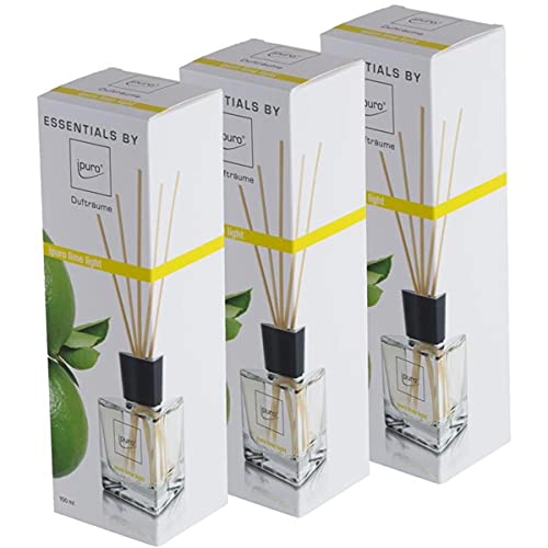 Essentials by ipuro Lime Light 100ml Raumduft (3er Pack) von Ipuro