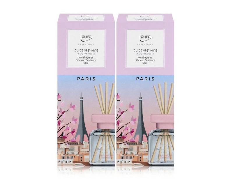 IPURO Raumduft Ipuro sweet Paris Raumduft 50ml - Duftöl Raumduft Lufterfrischer (2er von Ipuro