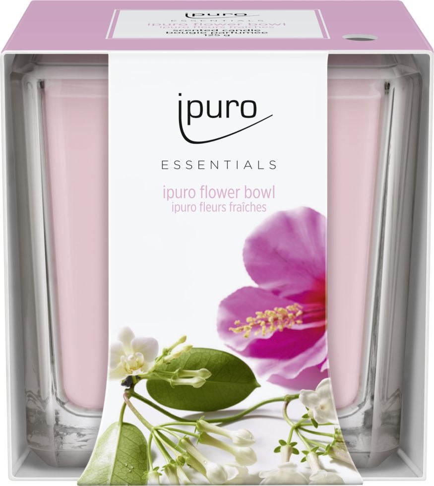 ipuro ESSENTIALS Duftkerze Flower Bowl 125 g von Ipuro