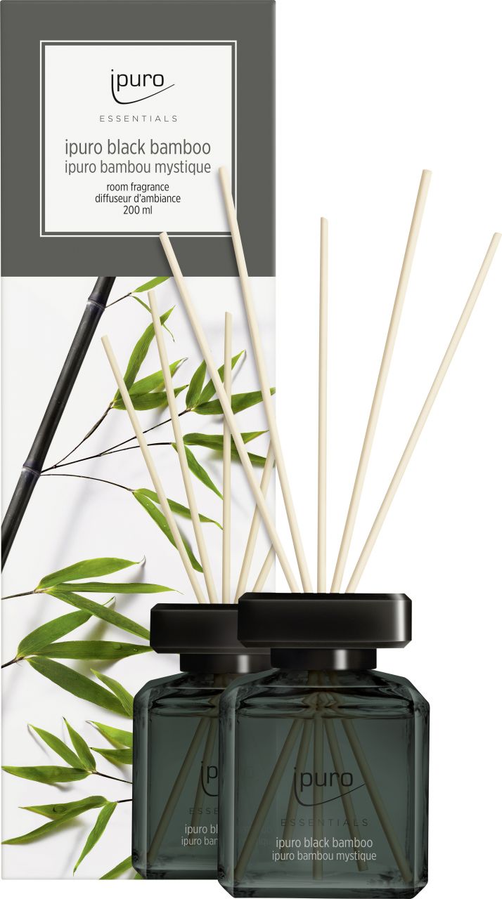 ipuro ESSENTIALS Raumduft Black Bamboo 200 ml von Ipuro