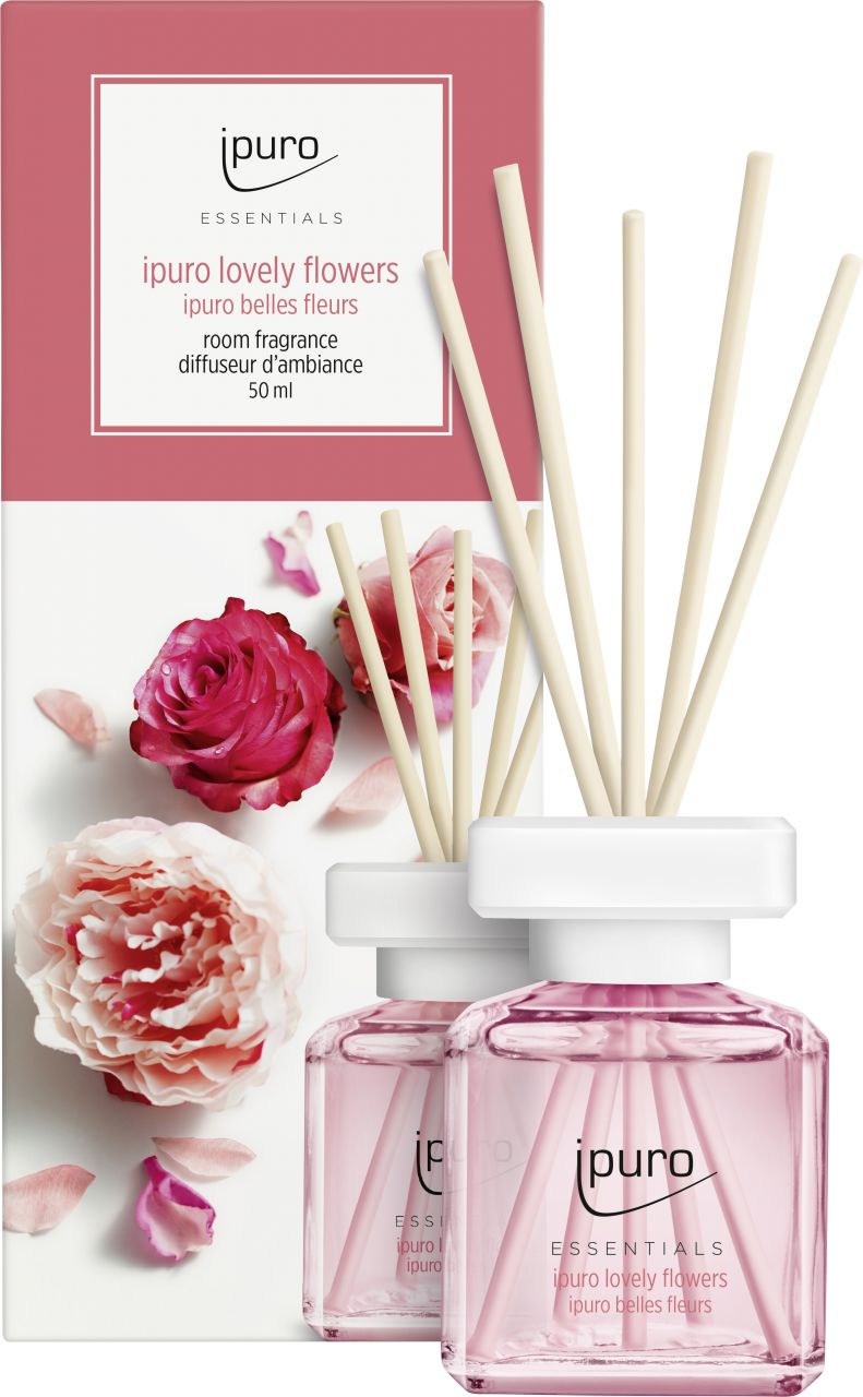 ipuro ESSENTIALS Raumduft Lovely Flowers 50 ml von Ipuro