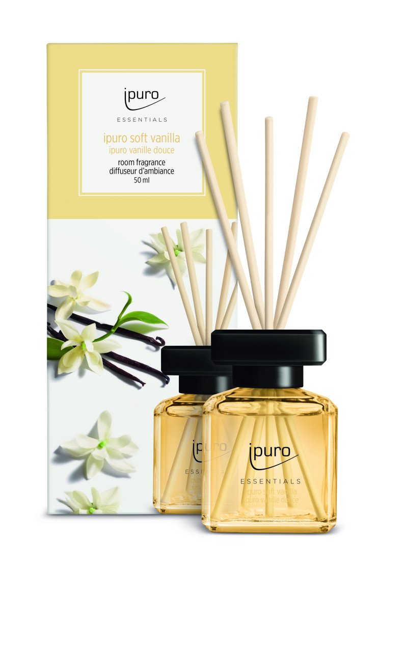 ipuro ESSENTIALS Raumduft soft vanilla 50 ml von Ipuro