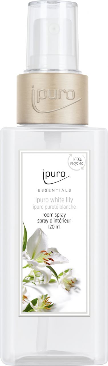 ipuro ESSENTIALS Raumspray White Lily 120 ml von Ipuro