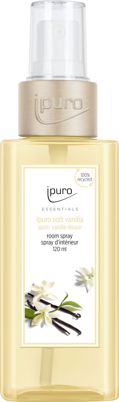 ipuro ESSENTIALS Raumspray soft vanilla 120 ml von Ipuro