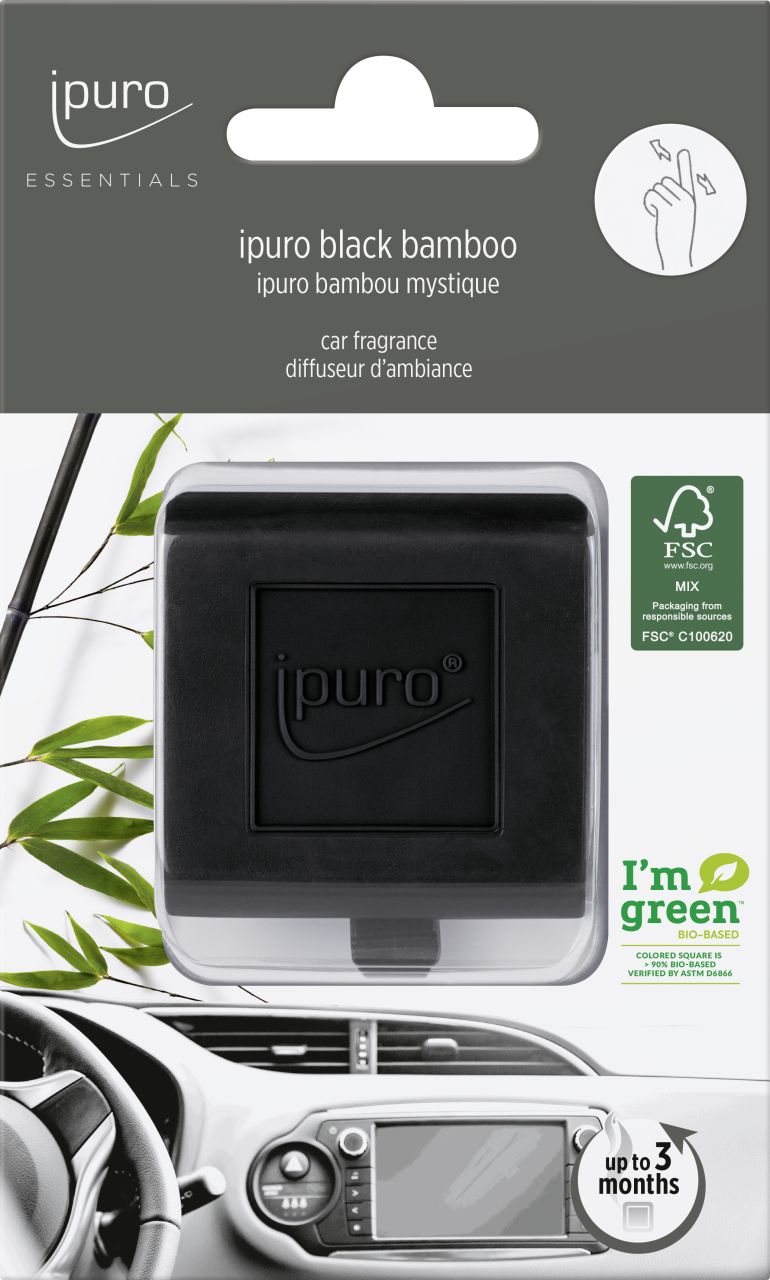 ipuro Essentials Autoduft Black Bamboo von Ipuro