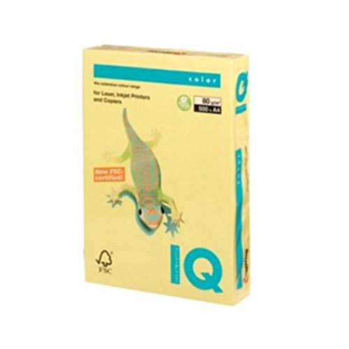 Iq 129990 - Mehrfachfunktionen-Papier IQ COLOR 80 G A4 gelb - 500 Blätter von Iq