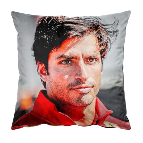 Ireser Carlos Sainz Quadratischer Kissenbezug von Ireser