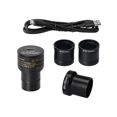 Digitales elektronisches Okular IMX377 CMOS USB-Mikroskopkamera FHD 4K USB2.0 Farbe 8MP Digitalkamera Kostenloser Treiber für Mikroskop oder Teleskop von Irfora