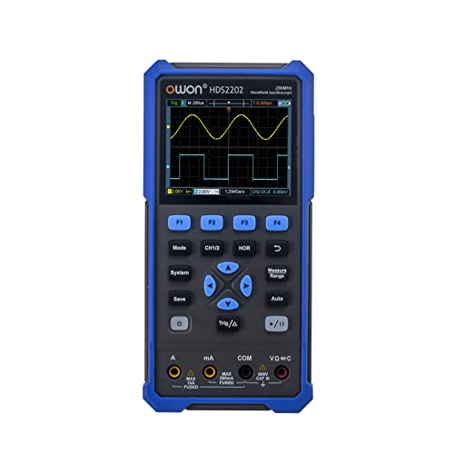 HDS2202 Digitales Hand-Oszilloskop Multimeter 200 1GSa/s Zweikanal-Oszilloskop True RMS 20000 Counts Multi Tester 3,5-Zoll-Farb-LCD Wiederaufladbare Typ-C-Schnittstelle HDS2202 Digitales Hand-Oszilloskop Multimeter 200 1GSa/s Zweikanal-Oszilloskop True RMS 20000 Counts Multi Tester 3,5-Zoll-Farb-LCD Wiederaufladbare Typ-C-Schnittstelle von Irfora