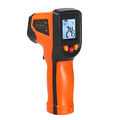Infrarot-Thermometer, berührungslose digitale Temperaturpistole, -50 °C bis 600 °C (-58 °F bis 1112 °F), IR-Thermometer für Industrie, Küche, Kochen, Automobil, nicht für menschliche von Irfora