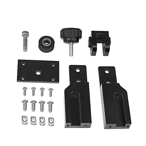 Irfora 2040 Aluminiumprofil Y-Achse Synchronengürtel Stretch-Richtige Spanner Set für CR-10/10S Anet E10 E12 3D-Druckerzubehör Teile Schwarz Schwarz Irfora 2040 Aluminiumprofil Y-Achse Synchronengürtel Stretch-Richtige Spanner Set für CR-10/10S Anet E10 E12 3D-Druckerzubehör Teile Schwarz Schwarz von Irfora
