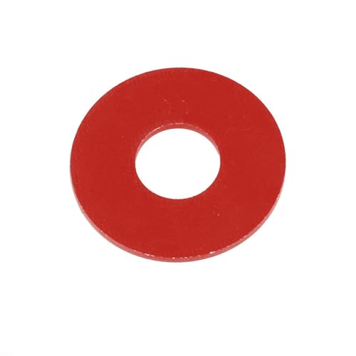 Irfora 2pcs Guitar Toggle Switch Ring Ring Aluminiumlegierung 3-Wege-Tippschalter Waschmaschine Pickup Selector Selbstklebende Backing Easy Installation für EPI E-Gitarren-Ersatzteil (Rot) von Irfora
