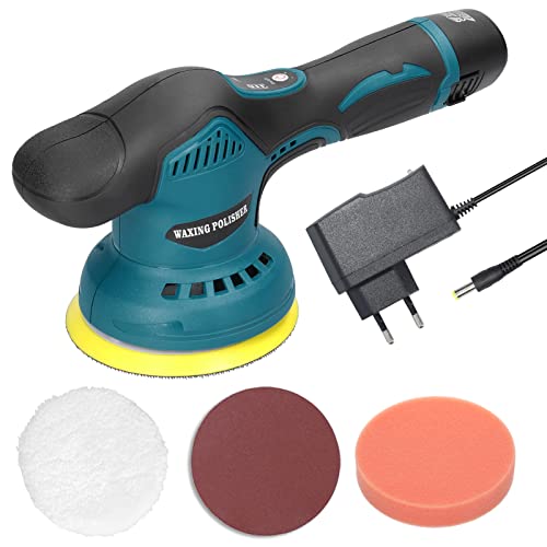 Irfora Akku-Exzenter-Auto-Poliermaschine 8 Geschwindigkeitsstufen Einstellbare elektrische Auto-Poliermaschine Multifunktionale Metallwachs-Holzschleif-Entrostungsmaschine Irfora Akku-Exzenter-Auto-Poliermaschine 8 Geschwindigkeitsstufen Einstellbare elektrische Auto-Poliermaschine Multifunktionale Metallwachs-Holzschleif-Entrostungsmaschine von Irfora