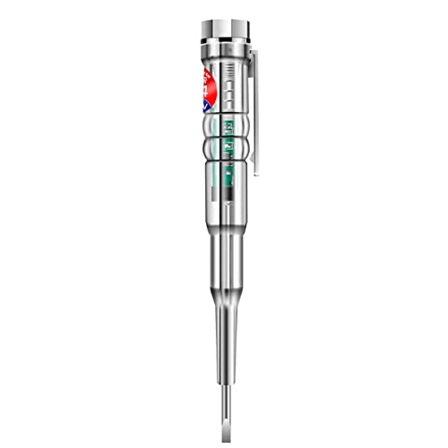 Irfora B14 24-250 V Tester Elektrisch induzierte Elektroschraubersonde mit Kontrollleuchte Ton und Lichtalarm Teststift von Irfora