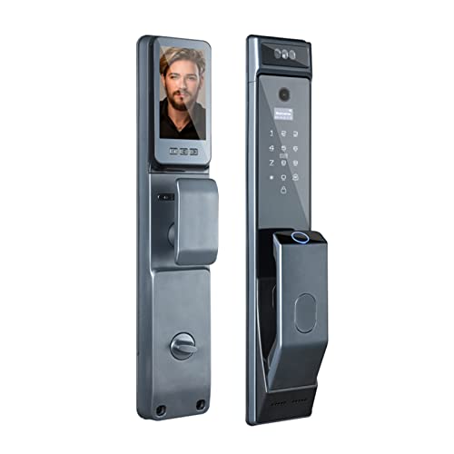 Irfora Fingerabdruck-Türschloss Smart Face Recognition APP Unlock 6 Unlocked Ways Locking Unlocking Automatic for Homes Apartments von Irfora