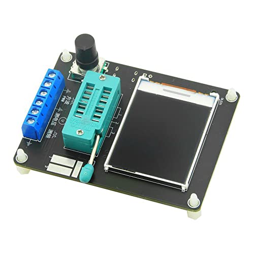 Irfora GM328A Transistordiode SMT-Komponententester 1,77-Zoll-TFT-Display Kapazität ESR-Spannungsfrequenzmesser PWM-Rechtecksignalgenerator-Elektronik-Kit von Irfora