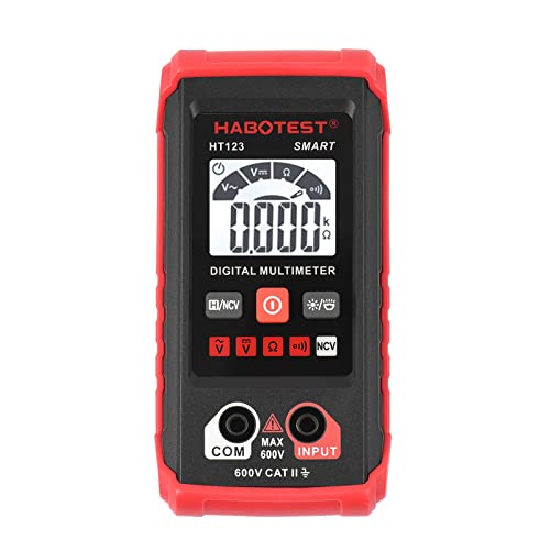 Irfora HT123 Digitales Multimeter Auto Range Multimeter 2.000 Counts True RMS Messen von AC/DC-Spannungswiderstand NCV-Test mit LCD-Hintergrundbeleuchtung Taschenlampe Datenspeicherung Irfora HT123 Digitales Multimeter Auto Range Multimeter 2.000 Counts True RMS Messen von AC/DC-Spannungswiderstand NCV-Test mit LCD-Hintergrundbeleuchtung Taschenlampe Datenspeicherung von Irfora