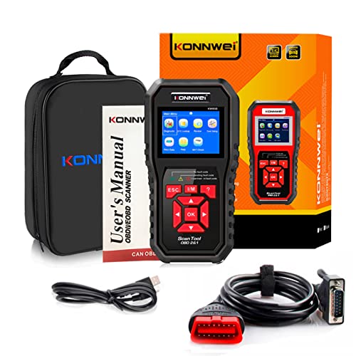 Irfora KW850 OBDII Scanner Auto Code Reader Nose Check Engine Light Scan Tool für OBDII Autos nach 1996 Irfora KW850 OBDII Scanner Auto Code Reader Nose Check Engine Light Scan Tool für OBDII Autos nach 1996 von Irfora