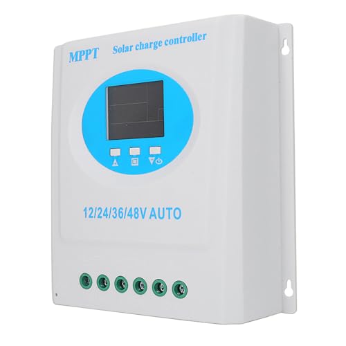 Irfora MPPT Solarladeregler 150A 12V/24V/36V/48V LCD-Display Intelligenter Batterieregler mit doppeltem USB-Ausgang für Al/Lithium-Batterie von Irfora