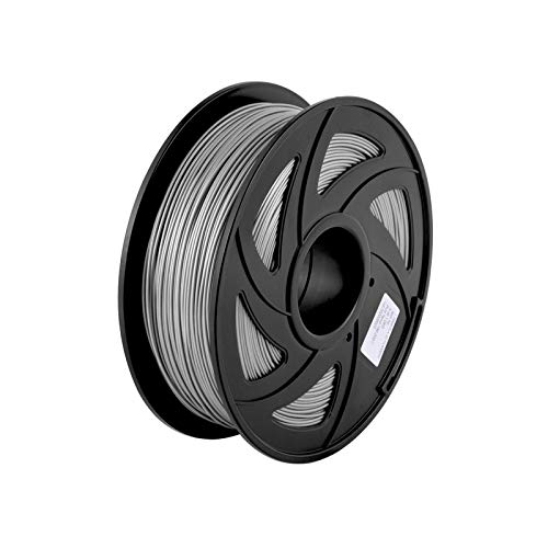 Irfora Normaler PLA 3D-Drucker-Filament Umweltfreundlich Drucken Verbrauchsmaterialien 1,75 Mm Durchmesser 1 Kg Spulen Genauigkeit +/- 0,05 Mm Grau von Irfora