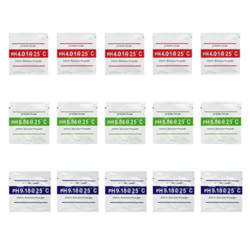 Irfora PH-Meter-Kalibrierpunkt 3 Typ PH-Pufferpulver-Set Messen Sie das Kalibrierlösungspulver für das PH-Testmessgerät Irfora PH-Meter-Kalibrierpunkt 3 Typ PH-Pufferpulver-Set Messen Sie das Kalibrierlösungspulver für das PH-Testmessgerät von Irfora