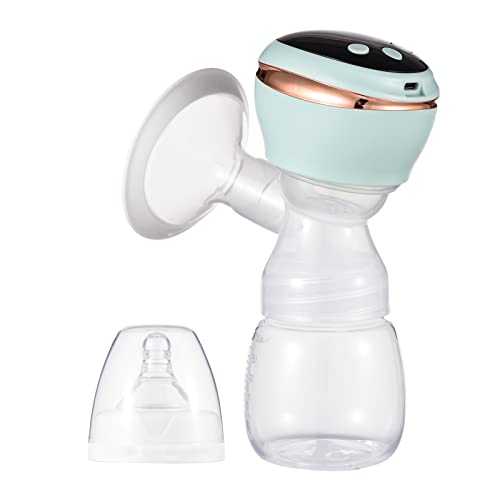 Irfora T1 Integrierte elektrische Milchpumpe zum Stillen Anti-Rückfluss-Milchpumpe LED-Bildschirm 3 Modi und 9 Saugstufen Geräuscharmer eingebauter Akku mit 180-ml-Milchflasche von Irfora