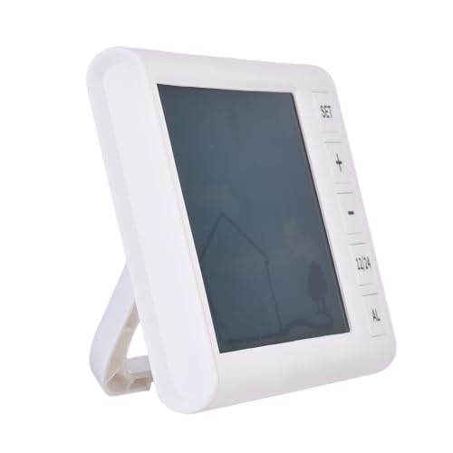 Irfora Tragbares Digitales Thermometer Hygrometer Wireless Uhr mit Farb -LCD, Luftfeuchtigkeitsmonitor in Innenräumen, Batteriebetriebene Wetterstation mit Wettervorhersagefunktion, Irfora Tragbares Digitales Thermometer Hygrometer Wireless Uhr mit Farb -LCD, Luftfeuchtigkeitsmonitor in Innenräumen, Batteriebetriebene Wetterstation mit Wettervorhersagefunktion, von Irfora