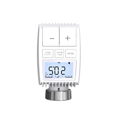 Irfora ZigBee Heizkörperthermostat Heizung Temperaturregler ZigBee 3.0 TRV Temperaturregler Thermostat Heizkörperventil Intelligente Handy APP Steuerung Sprachsteuerung Kompatibel mit Amazon von Irfora