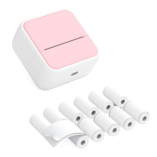 Mini stampante tascabile portatile, stampante termica istantanea per Foto, etichettatrice, connessione Wireless BT, compatibile Con app Android/iOS, supporto per ricevute, etichette, promemoria, Mini stampante tascabile portatile, stampante termica istantanea per Foto, etichettatrice, connessione Wireless BT, compatibile Con app Android/iOS, supporto per ricevute, etichette, promemoria, von Irfora