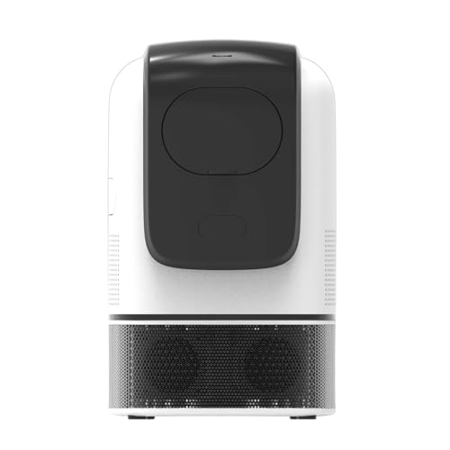 Proiettore Home Theater 1080P Android 9.0 Videoproiettore Supporto Decodifica 4K Display da 100 pollici Stessa Tecnica dello schermo Proiettore cinematografico Con asta retrattile Messa a Fuoco von Irfora