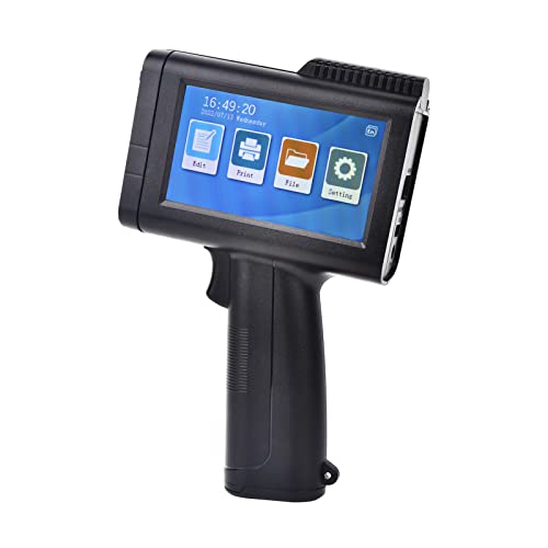 Stampante a getto d'inchiostro portatile HD portatile Con Touchscreen da 4,3 pollici Stampante di codici a Barre intelligente Supporto Logo Data Simboli codice QR Numero di lotto Interfaccia USB per Stampante a getto d'inchiostro portatile HD portatile Con Touchscreen da 4,3 pollici Stampante di codici a Barre intelligente Supporto Logo Data Simboli codice QR Numero di lotto Interfaccia USB per von Irfora