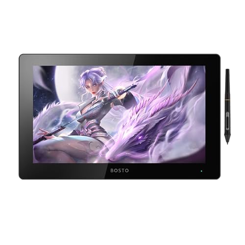 X5 Tavoletta Grafica portatile Display LCD IPS da 15,6 pollici Blocco da Disegno artistico Digitale Livello di pressione 16K Stilo Senza batteria Tecnologia passiva 8 tasti di scelta rapida von Irfora