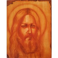 Ikone Heiliges Antlitz Christi Auf Handbemaltem Holz Ikone Heiliges Antlitz Christi Auf Handbemaltem Holz von IridiumStore