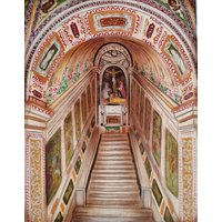 Scala Santa Ikone Handbemalt Auf Holz von IridiumStore