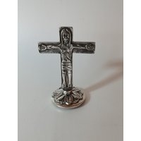 Neokatechumenales Wegkreuz Aus Metall Mit 5 Mikron Silberbeschichtung. Höhe 87 Mm Neokatechumenales Wegkreuz Aus Metall Mit 5 Mikron Silberbeschichtung. Höhe 87 Mm von IridiumStore