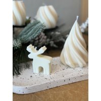 Rentier Kerze | Adventskalender Weihnachtskerze Weihnachten Weihnachtsdeko Weihnachtsgeschenke Geschenkidee von IrinisCandles