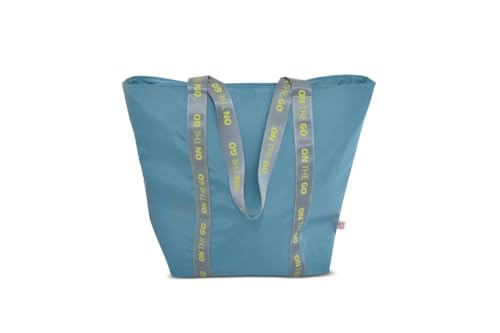 IRIS BARCELONA Shopper Sac à lunch On the go Turquoise Printing von Iris Barcelona