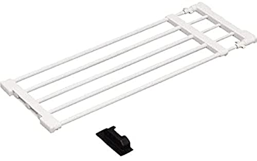 Iris Ohyama, Teleskoptrockner, 5 Stäbe 65 / 95 cm, Ohne Befestigung, Badezimmer, Einfache Montage, Ankleidezimmer - Telescopic Storage Rack H-J-NST65 - Weiß von Iris Ohyama